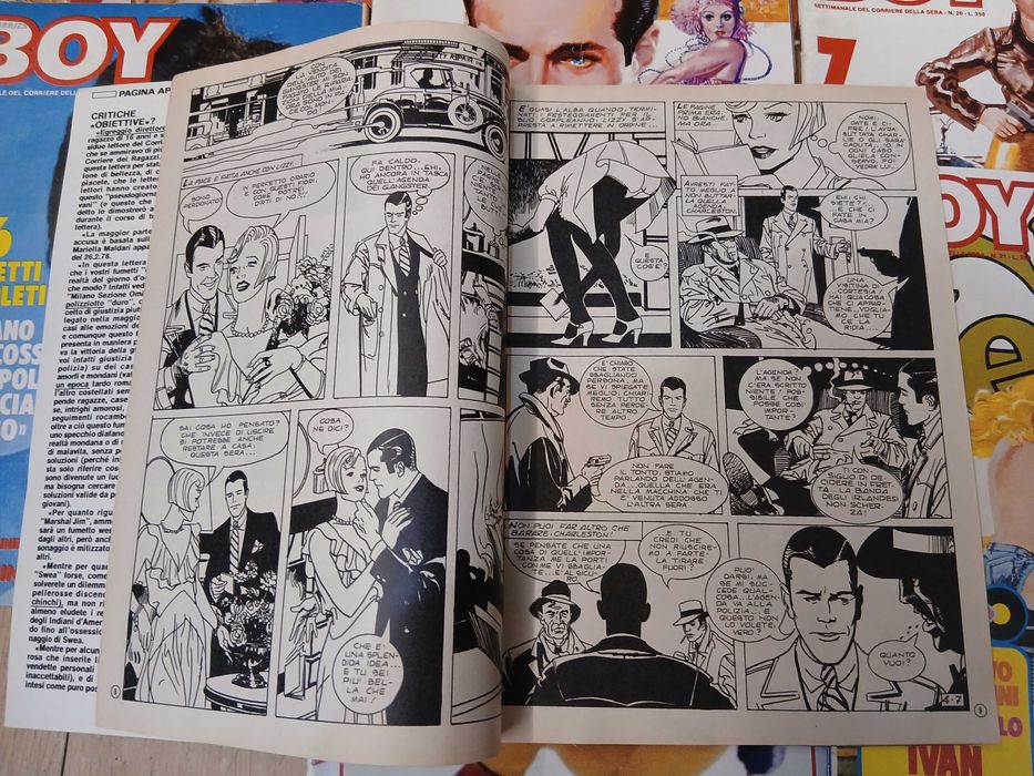 14 revistas Boy Fumetti banda desenhada