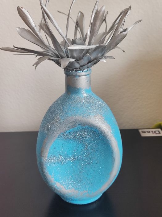 Mini Vaso Azul Radiante