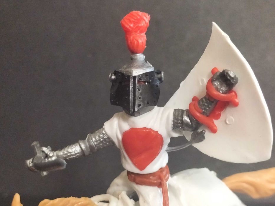 TIMPO TOYS 
Mediaval a cavalo da série - VISOR KNIGHTS