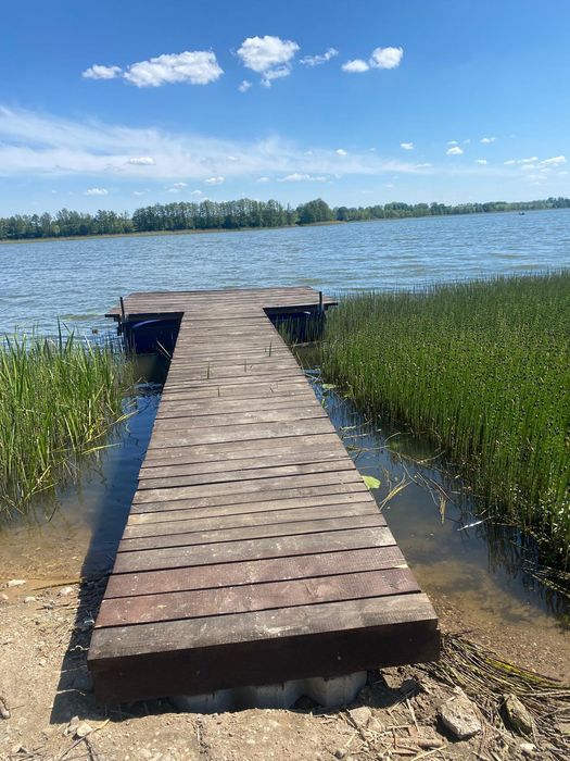 Domek letniskowy,Warmia-Mazury, nad jeziorem, prywatny pomost.