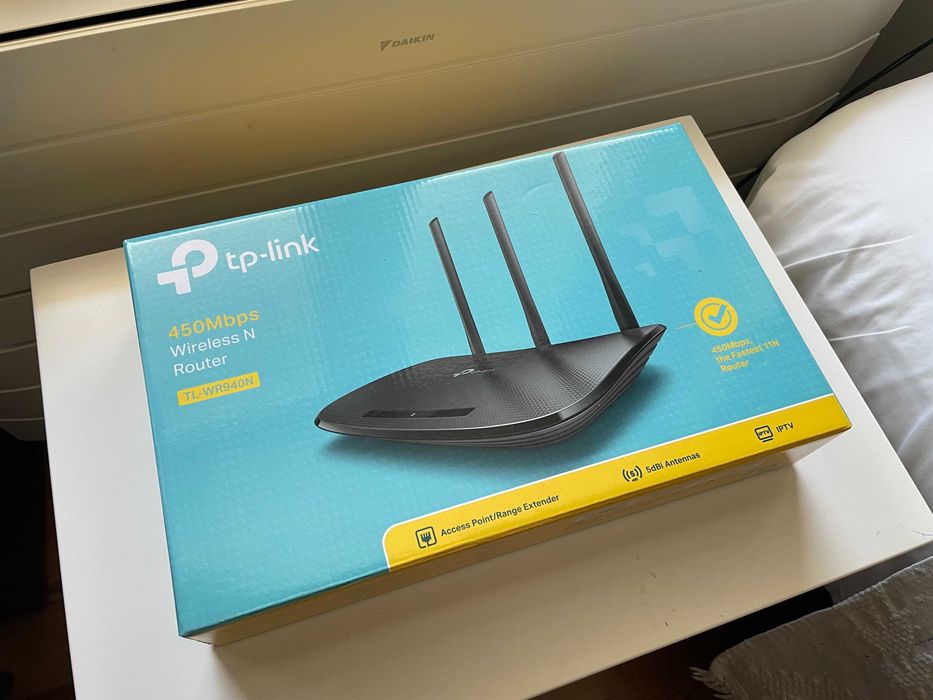 Router TP-Link TL-WR940N 450Mbps (Access Point / Extensor de Sinal)