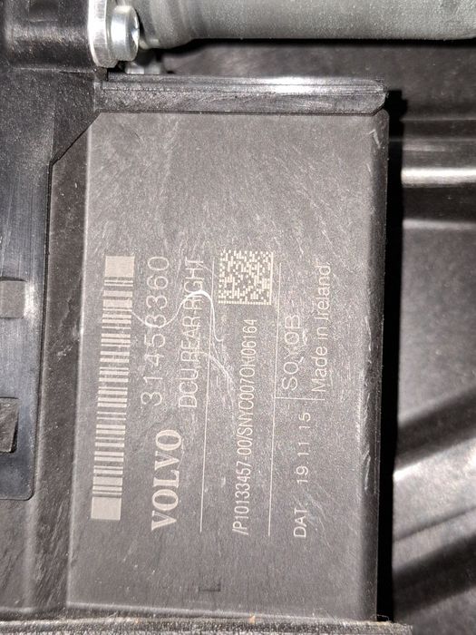 Środek drzwi prawe tylne