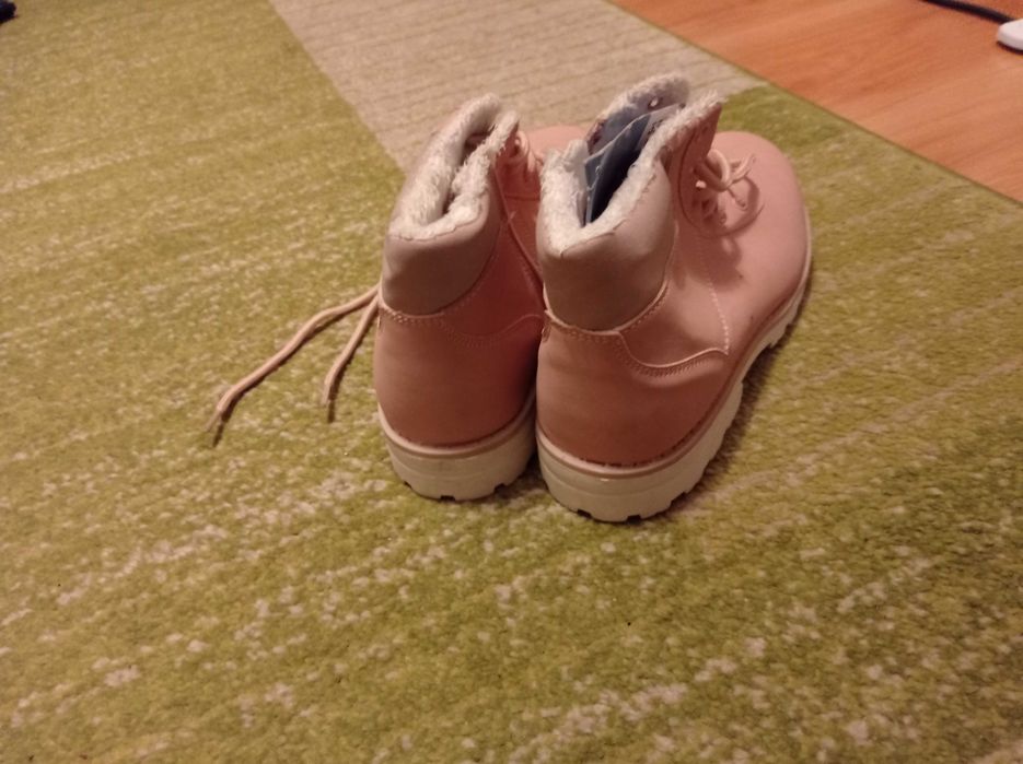 NOWE buty botki trapery 38 37,5 damskie dziewczęce jesienne TANIO