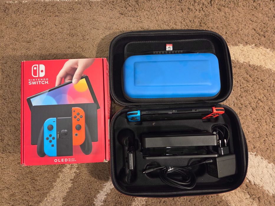 Konsola Nintendo Switch Oled + Super Mario Party