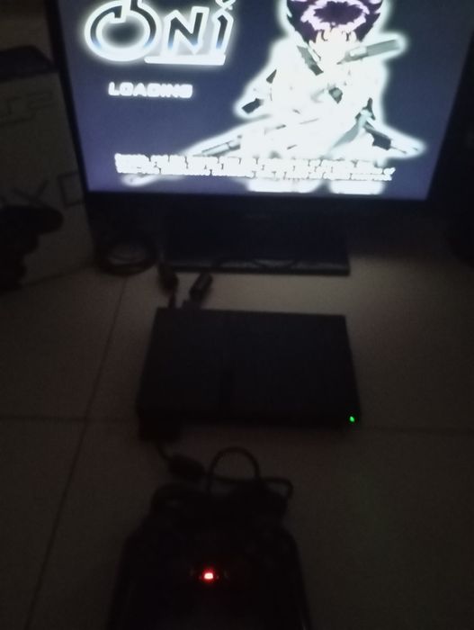 Ps2 Slim com caixa