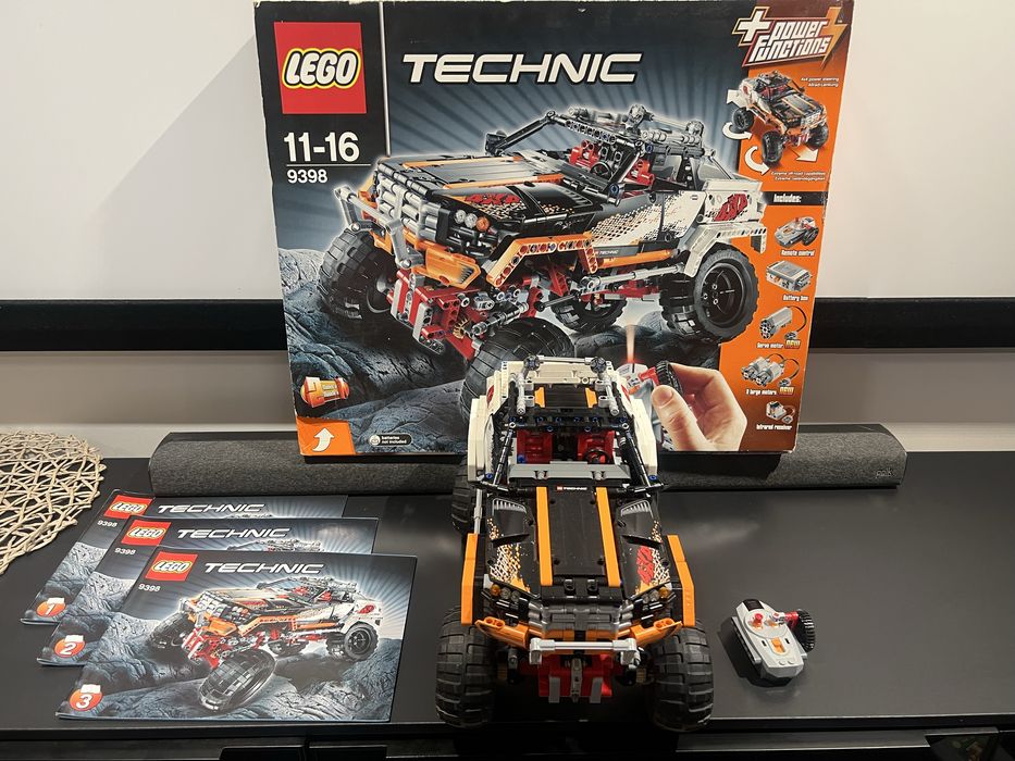 Lego Technic 9398 - Wóz z napędem 4x4 2w1
