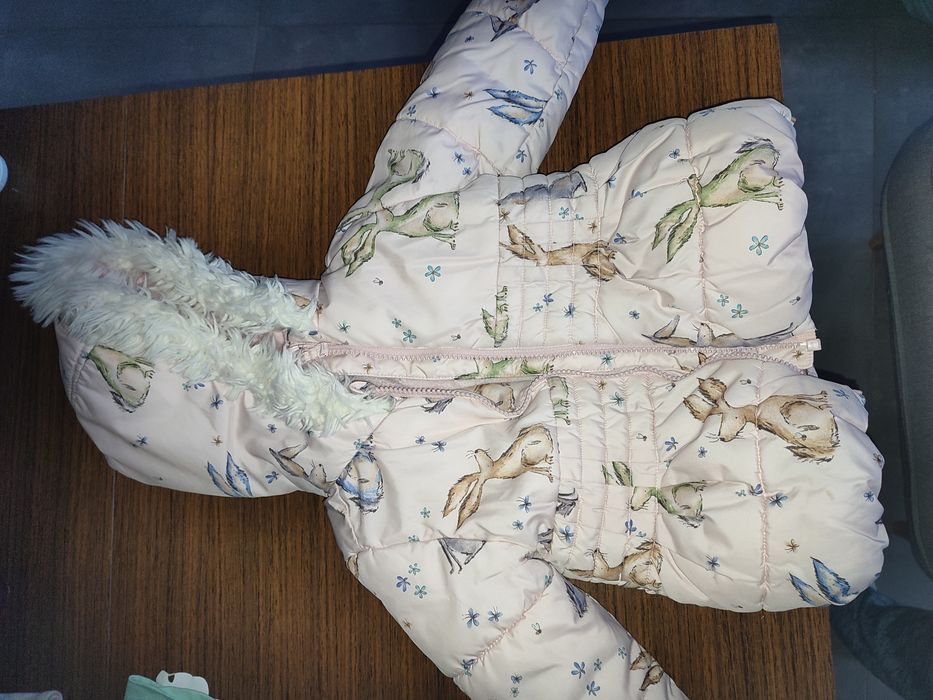 Kurtka dziecięca zimowa rozmiar 86