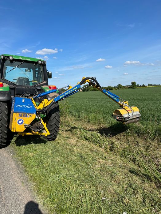 Kosiarka bijakowa na wysięgniku