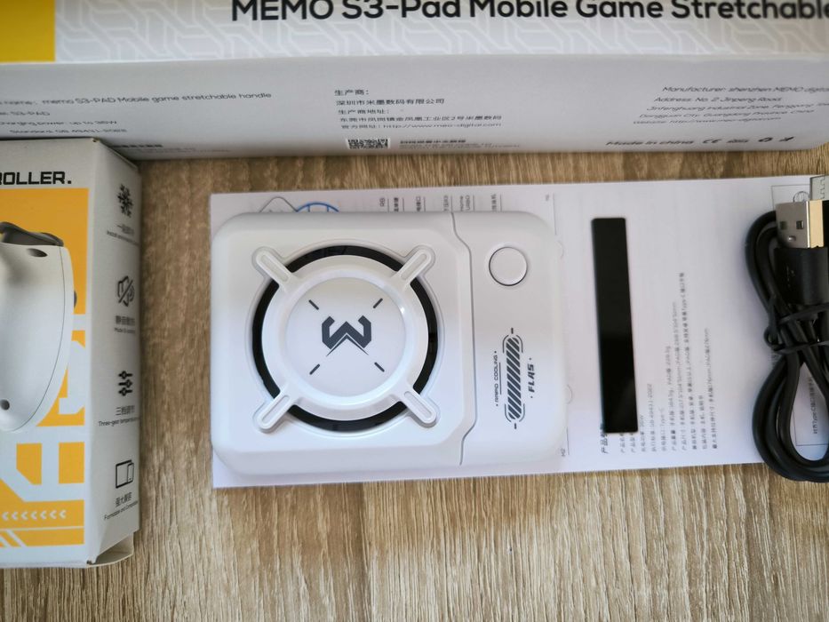MEMO S3 STRETCH с вентилятором! Для телефонов и планшетов до 12 дюймов