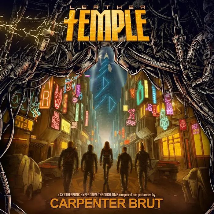Leather Temple LP YELLOW INDIE, Winyl. Pias