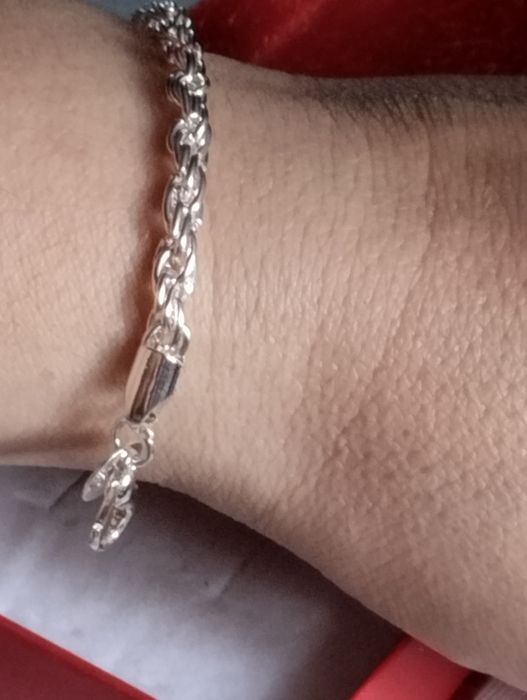 Bransoletka nowa kręcona singapur 925s prezent