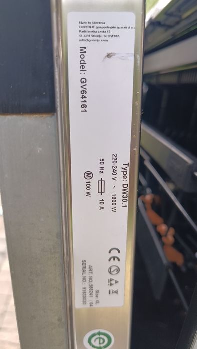 Zmywarka Gorenje GV *64161* 60 cm