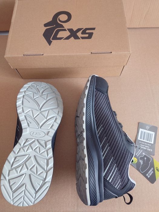 Lekkie Półbuty robocze z Podnoskiem r.44 CXS oddychające Buty BHP