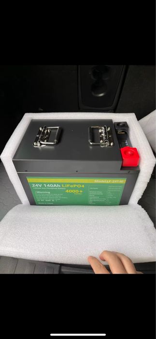 Акумулятор lifepo4 24в 140 ah