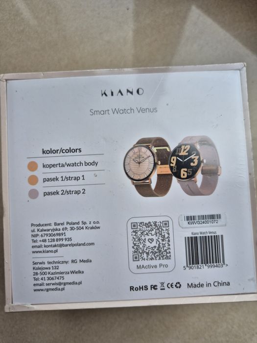 Zegarek Kiano Watch Venus