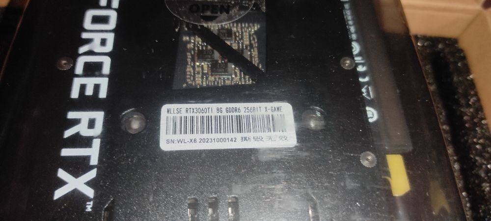 видеокарта mllse rtx3060ti 8gb