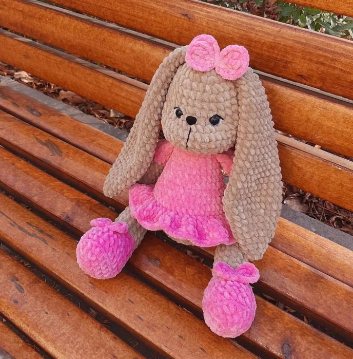 Зайка плюшевая Игрушка