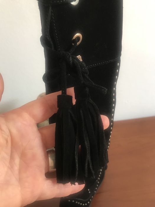 Botas pretas da Carmela n 35