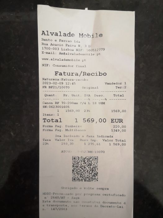 Canon R6 + RF 70-200 F4