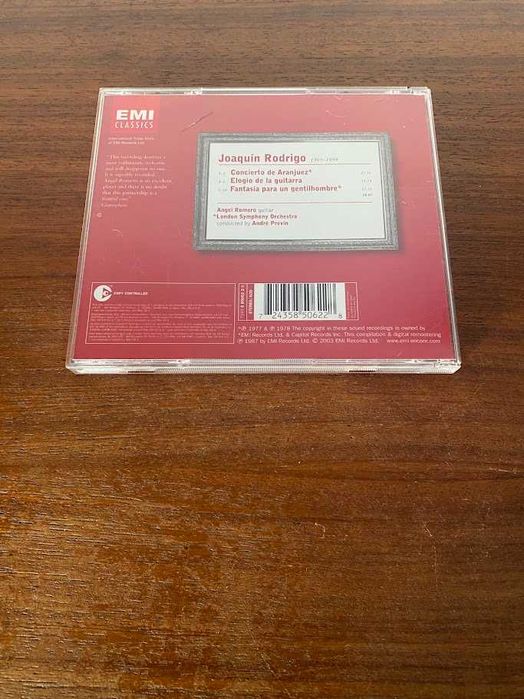 CD Joaquín Rodrigo - Concierto de Aranjuez