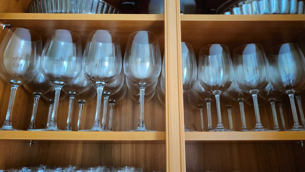 24 copos de cristal