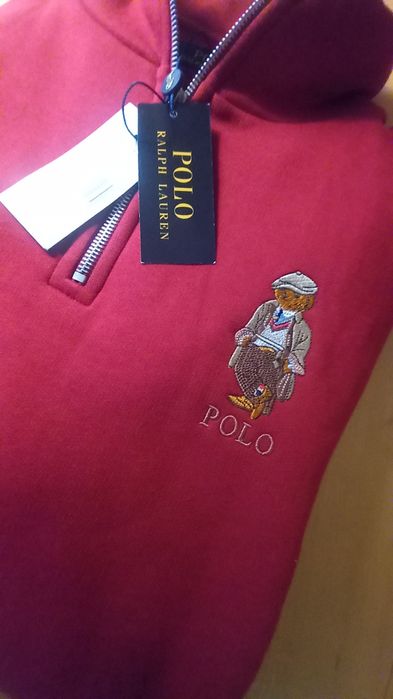 Sweat com fecho Ralph Lauren Bourdeaux