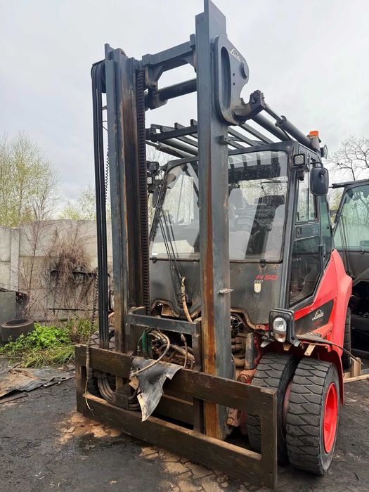 Навантачувач LINDE H50 / H60 / H70 (серія 396, 2019) на запчастини + щогла + двигун DEUTZ