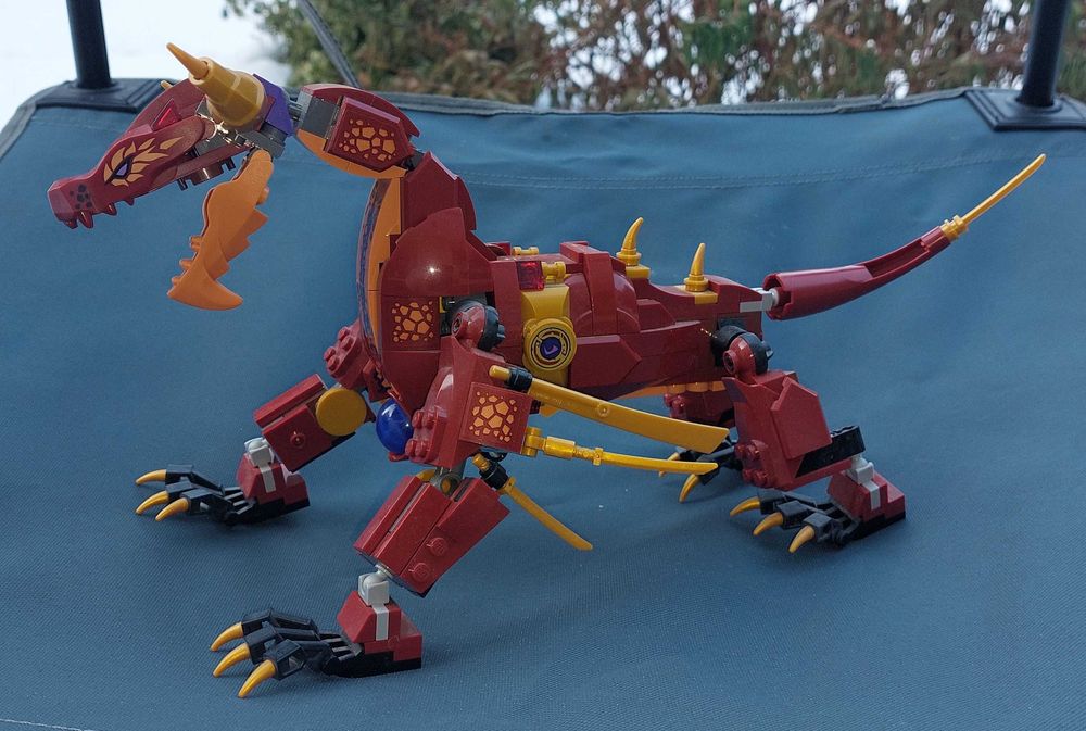 Lego Ninjago 71793 Smok Lawowy TYLKO SMOK!