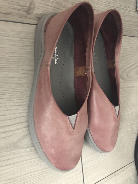 Skórzane espadryle