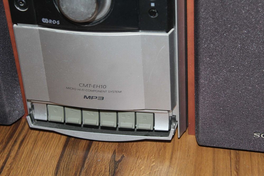 SONY Wieża CD MP3 radio FM kaseta aux stereo Wysyłka