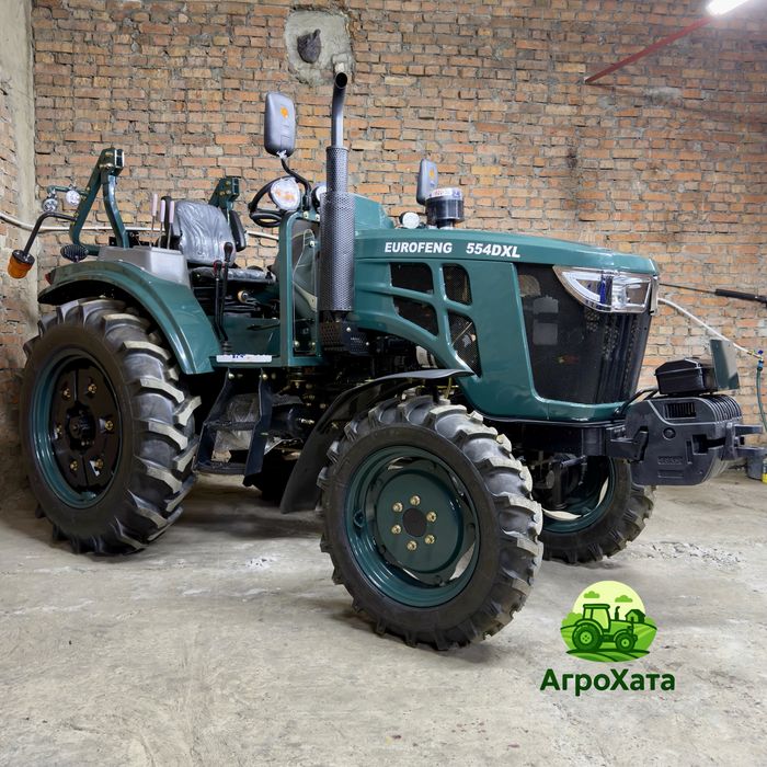 Мінітрактор EUROFENG 554DXL 50 к.с. 4х4 | 2026 рік | ГУР | 1000 кг навіска | Гарантія 2 роки | Доставка єврофенг 554dxl