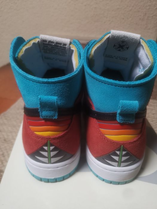 Nike SB Dunk High Decon x Di'Orr Greenwood "Navajo Arts".