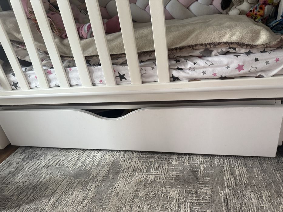 Дитяче ліжечко-маятник З МАТРАСОМ для солодких снів вашого малюка