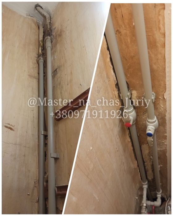 Сантехника, установка счетчиков воды, бойлера, батарей. Сантехник