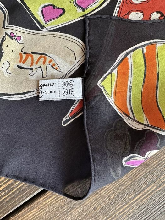 Шовковий платок хустка Salvatore Ferragamo 2014 оригінал