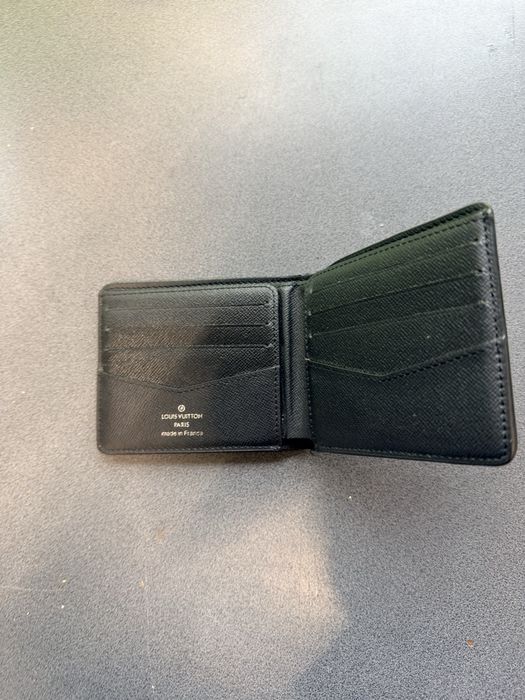 Portfel w stylu Louis Vuitton Damier Graphite – stan dobry