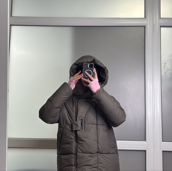 Куртка кольору хакі, розмір L