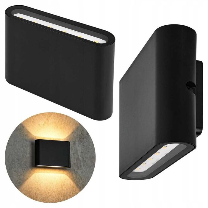 Nowe lampki led elewacyjne 7 sztuk