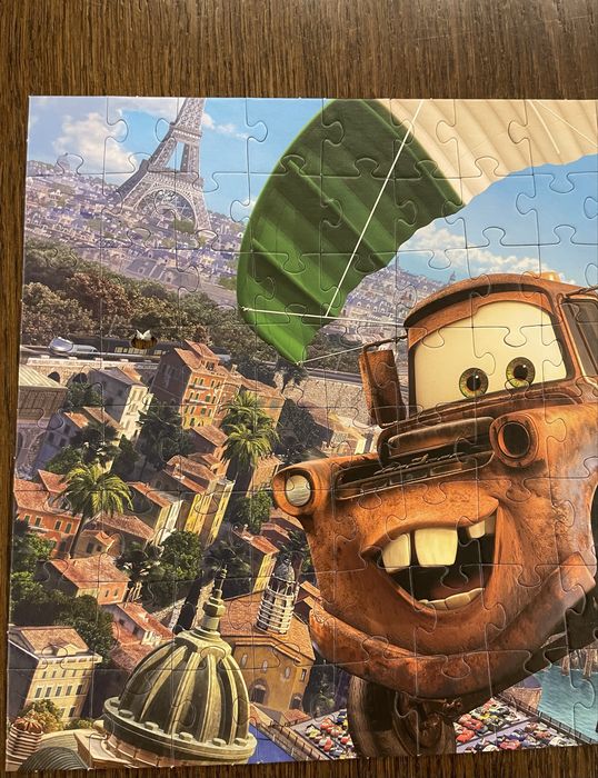 Puzzle Złomek auta dla chłopca