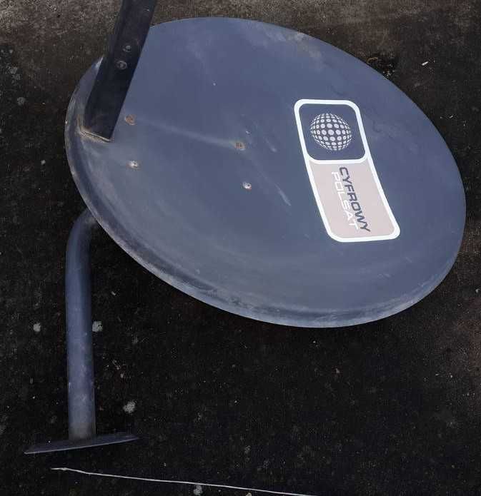Antena satelitarna z konwerterem +uchwyt