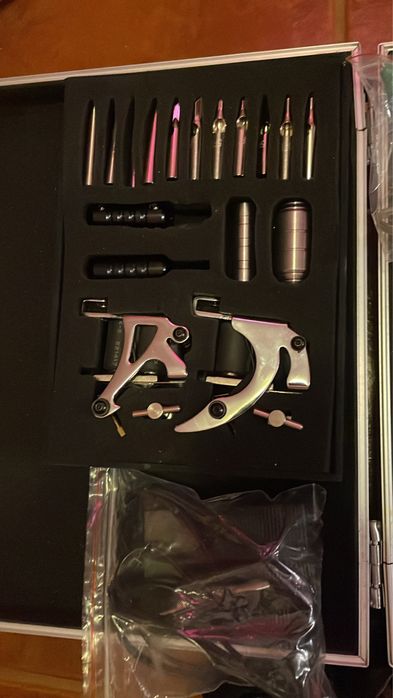 Maquina de tatuar a pedal