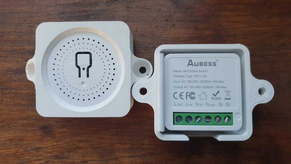 Корпус для умного вимикача Tuya с настінным кріплением