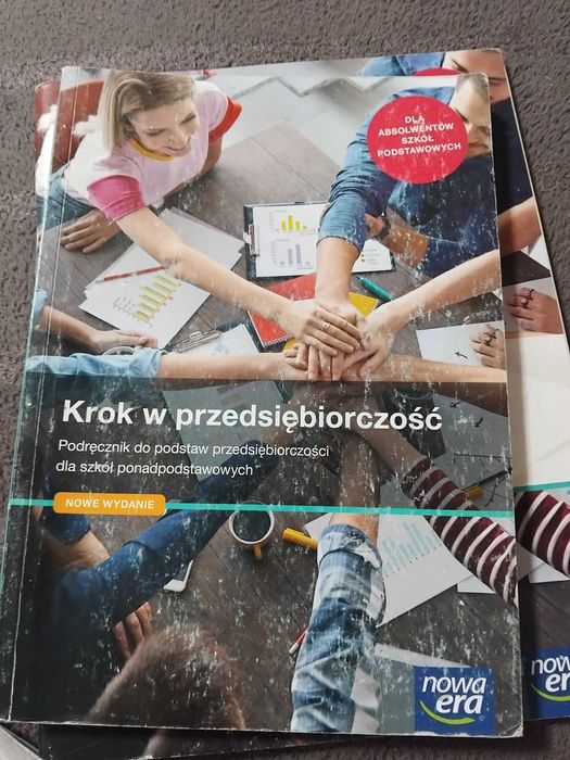 Podrecznik krok w przedsiębiorczość plus zeszyt cwiczen