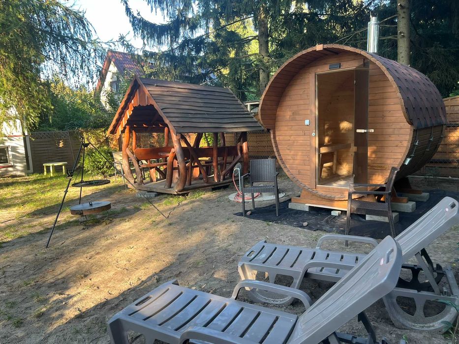 Sunny House nad Narwią - Sauna, Jacuzzi, sprzęt wodny na miejscu