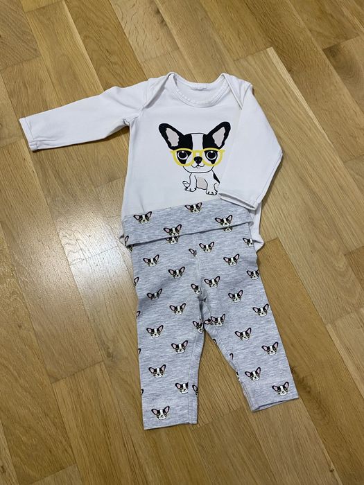 Zestaw body i spodenki H&M 62