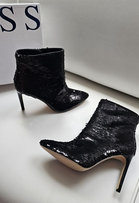 Guess luksusowe botki cekiny roz 41