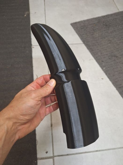 Błotnik turbo levo 4 carbon i alu