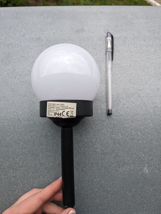 Lampa, lampka solarna kolorowa