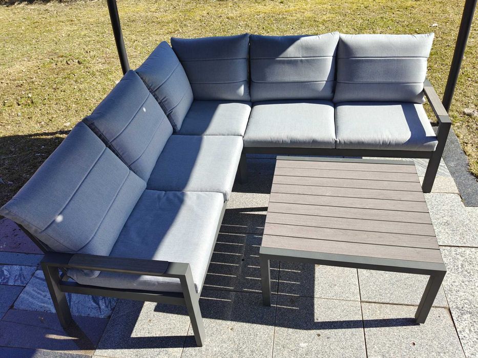 Narożnik ogrodowy odporny na uszkodzenia od np. żaru z papierosa