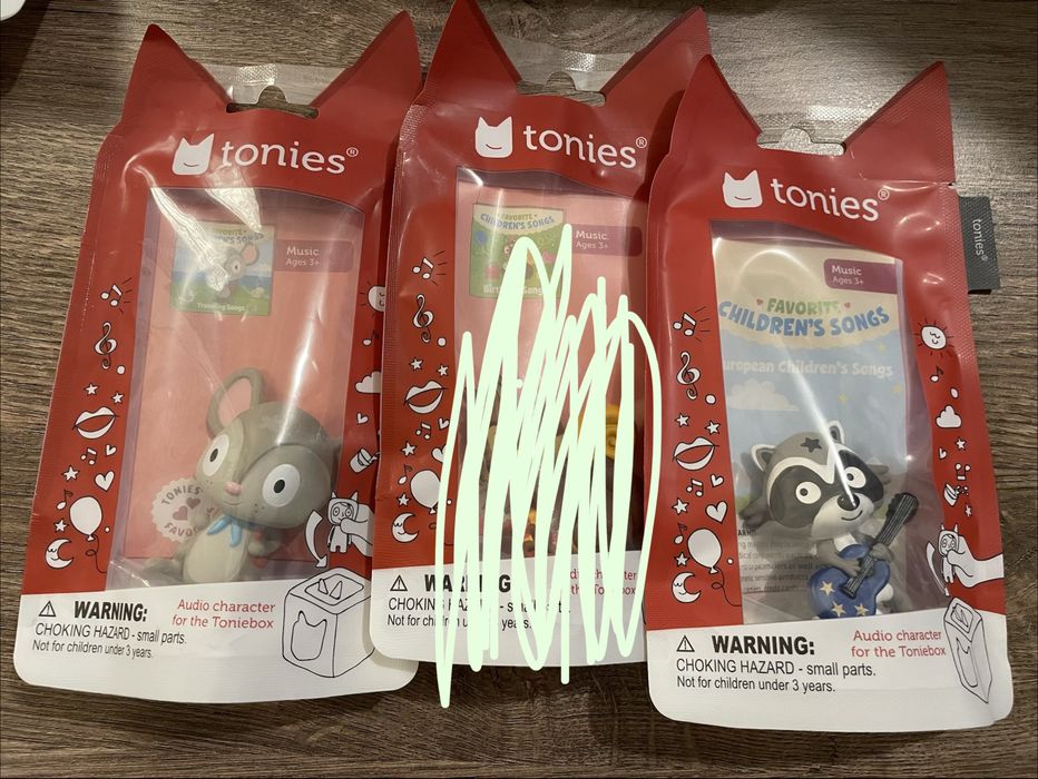 Англійські tonie для Toniebox